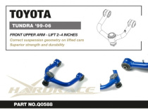Toyota Tundra 99-06 Främre Övre Länkarmar V2. (LIFT 2~4'') (Förstärkta Gummibussningar) 2Delar/Set Hardrace